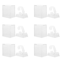 6 -display- aufbewahrungsboxen transparent