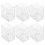 6 -display- aufbewahrungsboxen transparent 6