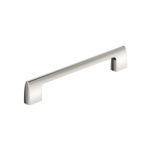 Amerock Riva 7-9/16 palcu (192 mm) Stredov leten niklov skrn Pull BP55488PN
