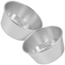 2 runde backformen aus küchenbackzubehör für kuchen