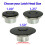 Trykknapl?se hvide 1,25"""""""" Pro Series & 2"""""""" Stud USA Made 3