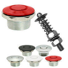 Loquets bouton-poussoir rouge 1,00"""""""" srie Pro et goujon de 2"""""""" fabriqus aux tats-Unis