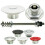 Trykknapl?se hvide 1,50"""""""" Pro Series & 4"""""""" Stud USA MADE 1