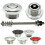 Trykknapl?se poleret rustfrit 1,00"""""""" & 4"""""""" Stud Pro Series USA MADE 1