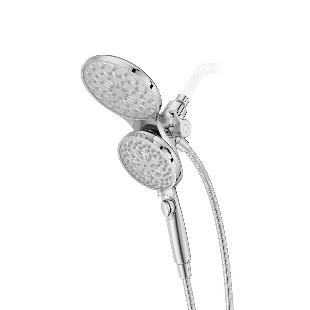 Pfister Hydrofuse Shower Head And Handheld Combo Hose Included Magnetic Docking 6-Function 2.5 Gpm Polished Chrome Finish 020Hfm01cc