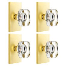 Dllween Glass Gold Dummy Ajt Kilincs Szatn srgarz Crystal Dummy Door Kilincsek Tglalap alak Modern Nem Forg Kilincsek Ktszeres szekrnyajtkh