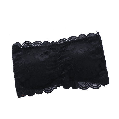 damen einheitsgröße trägerloser -bandeau- mit pads