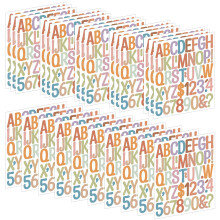 25 ark Brevklistermrken Alfabetsnummerklistermrken Vinyl sjlvhftande stift p bokstver fr scrapbooking-dekal Vattenflaskor Brevlda Anpassa