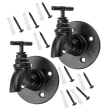 2 kreative haken, industriell, wasserhahnförmig, nostalgisch