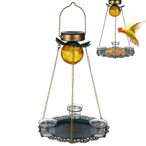 Vogelfutterstation Eisen Outdoor Wasserschale 2