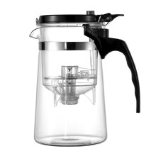 Haltbare Glas-Teekanne Abnehmbar Ideal Für Kräutertee