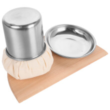 1 satz pfannkuchen-hilfsmittel mit ölaufläufer, , spatel-wender