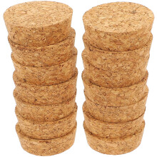 20 holzkorken aus naturkork flaschenverschluss