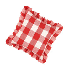 Rote Kissenhülle Aus Polyester Chic Und Praktisch Für Zuhause