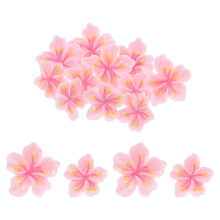 30 Pfirsichblüten Reißzwecken Büro 3,00x3,00x1,60cm Rosa