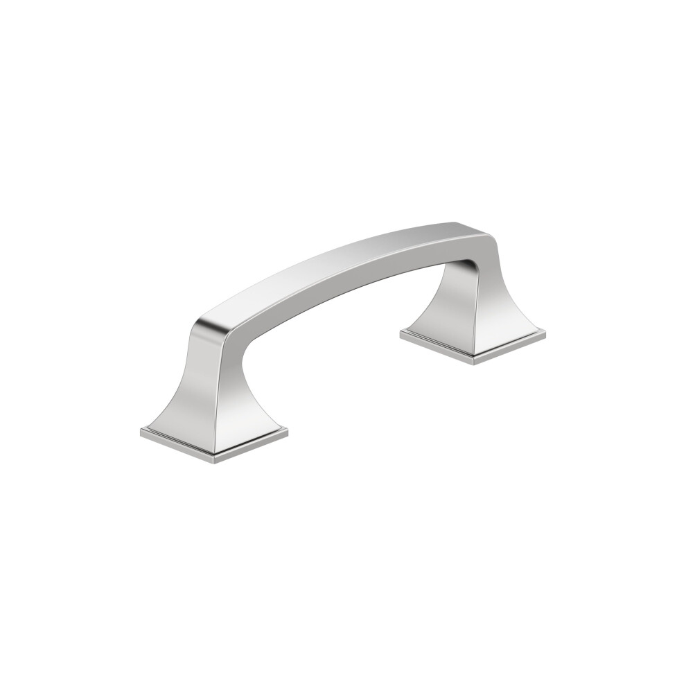 Photos - Other for Repair Amerock Ville 3 inch  Center-to-Center Polished Chrome Cabinet Pull BP3677826(76mm)