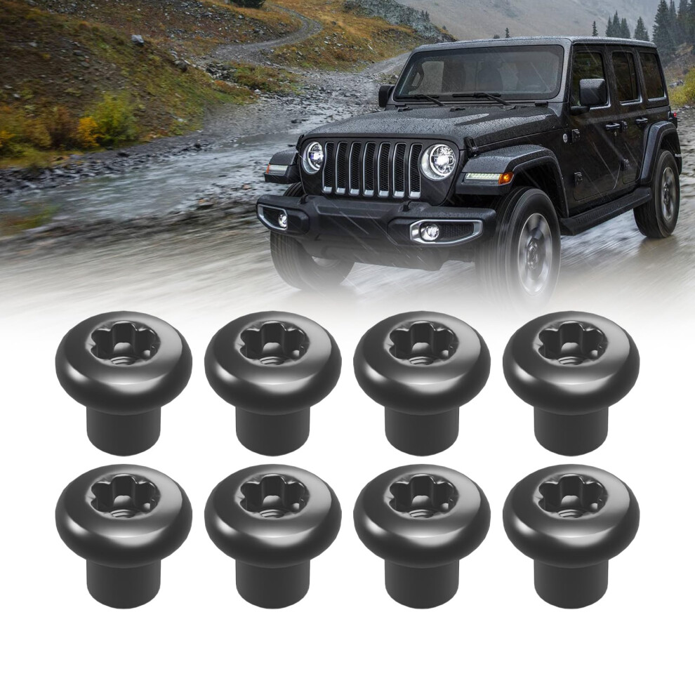 4 Door Hinge Roller Pin Screws For Jeep Wrangler 2007-2018 Jk Jku Unlimited Rubicon Sahara Oem Replacement 748899830994