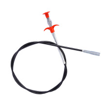 Red Spring Design Drain Cleaning Tool for Hair Sink Bathroom