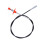 Red Spring Design Drain Cleaning Tool for Hair Sink Bathroom 2