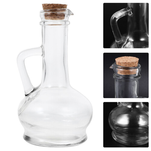 Transparente Glasölflasche Mit Dosierfunktion 1 Set 2
