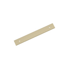 Amerock Maymont 6-5/16 cali (160 mm) Prostokąt od środka do środka Złota szafka na szampana Płyta tylna z uchwytem BP37590BBZ