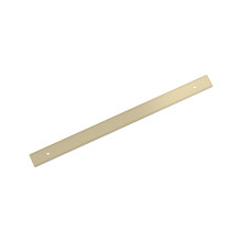 Amerock Thoreau 12-5/8 cala (320 mm) Prostokąt od środka do środka Złota szafka na szampana Płyta tylna z uchwytem BP37608BBZ