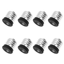 8 Lampenfassung-Adapter, Glühlampensockel- (E17 auf E14)