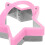 3- . sternförmige Ausstechformen aus für (Rosé) 8