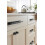 Amerock Thoreau 192mm Matte Black Rectangular Cabinet Pull Backplate, BP37605MB 2