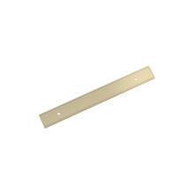 Amerock Thoreau 6-5/16 cali (160 mm) Prostokąt od środka do środka Złota szafka na szampana Płyta tylna z uchwytem BP37604BBZ