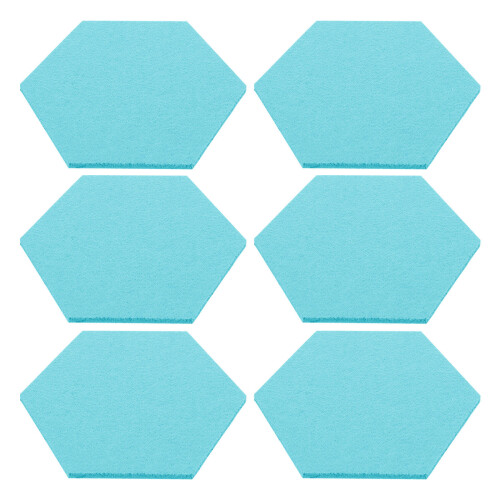 12 nachrichten- aus filz, selbstklebend, hexagonal 2