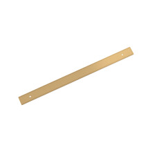 Amerock Thoreau 12-5/8 cala (320 mm) Prostokąt od środka do środka Szafka z brązu Szampańskiego Płyta tylna z uchwytem BP37608CZ