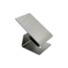 Hurricane raamclips universeel geschikt 1/2"""" - 5/8"""" - 3/4"""" roestvrij staal (100 stuks)