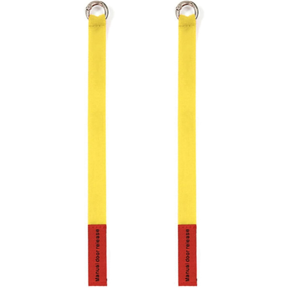 2Pcs Vehicle Door Emergencies Pull Cord Simple Operate Escape Pull Strap Car Emergencies Exits Rope Simple Installation Handlesets Door Hardware And 702999271576