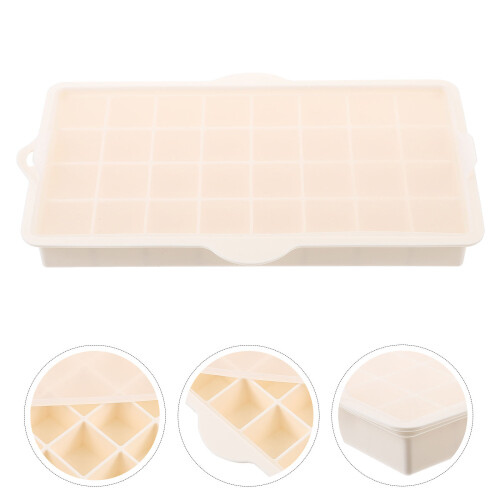 Silikon Eiswürfelform Mit Deckel Mini Eisbereiter 2