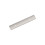 Amerock Thoreau 3-3/4 inch (96mm) Rectangular Polished Nickel Cabinet Pull Backplate 1
