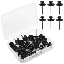 30 Stck doppelkpfige Ngel zum Aufhngen von Bildern, Wandaufhnger ohne Ngel, Reizwecken fr Wand, mieterfreundliche Dekoration, Reizwecken fr