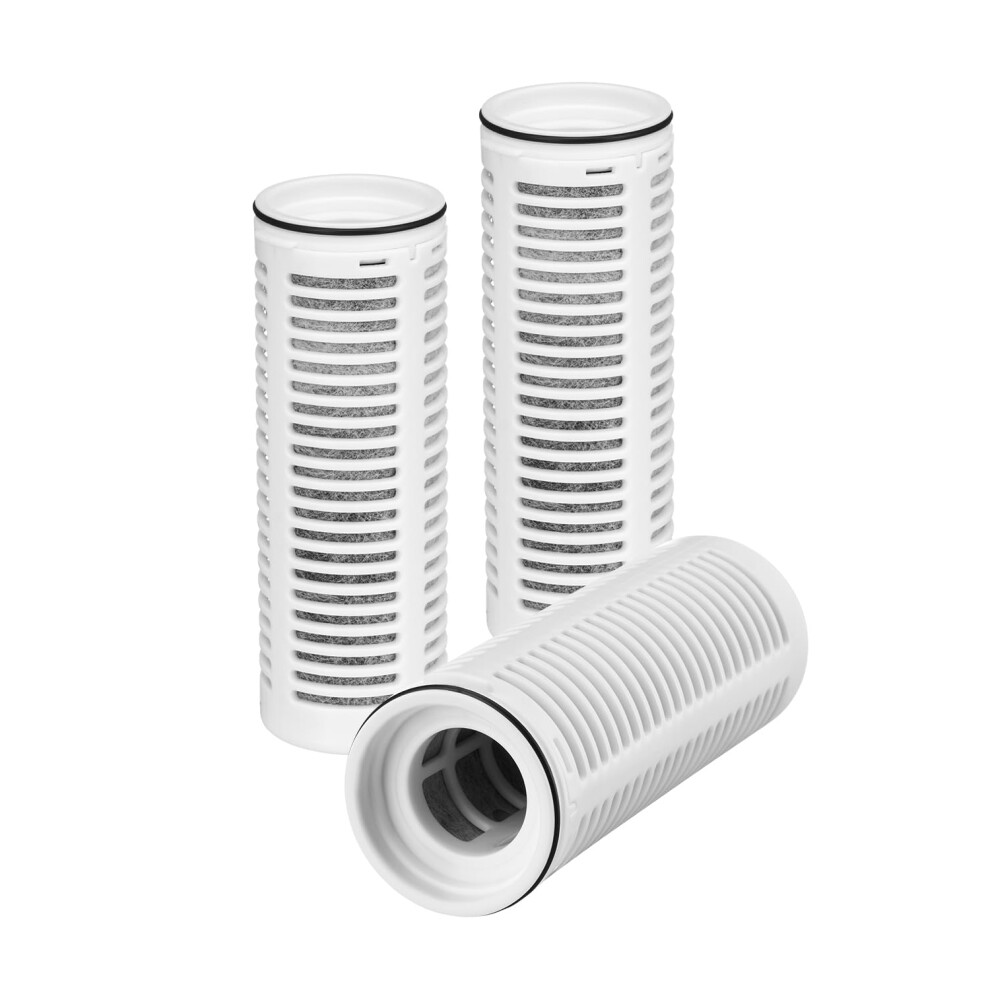 Vevor Pitcher Water Filter Replacements 3-Pack Water Filters For Pitchers And Dispensers No Bpa Last 3 Months Or 211 Gallons Reduce Chlorine Rus
