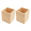 2Stk Holz Stiftehalter Behälter Für Make-up 9