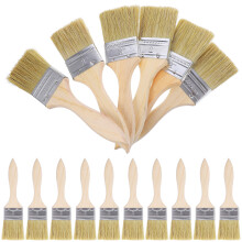 23-tlg. pinselset holzgriff, 5,1 cm borsten, dünner griff, für wand & möbel
