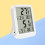 Hygrometer Großer Bildschirm Weiß 7