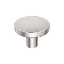 Amerock Versa 1-3/8 inch (35mm) Diameter Polished Nickel Cabinet Knob - 10 Pack