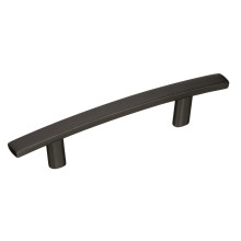 Amerock Cyprus 3 inch (76 mm) midden-tot-midden zwart bronzen kasttrekker - 10 stuks