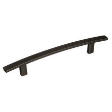 Amerock Cyprus 5-1/16 inch (128mm) Center-to-Center Black Bronze Cabinet Pull - 10 Pack