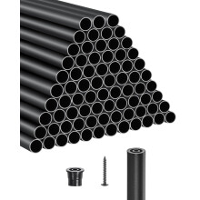 VEVOR 101 Balustri per Terrazza, 26 in Balustri in Alluminio, 3/4 Pollici Spindles Rotondi Impermeabili