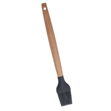 silikonbürste bbq bürste fettbürste küchenzubehör holzgriff ölpinsel