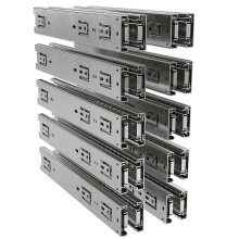 TCH Hardware - 10 pares - Guνas para cajones de extensiσn completa de 14 pulgadas, capacidad de 100 libras, rodamientos de bolas de alta resisten