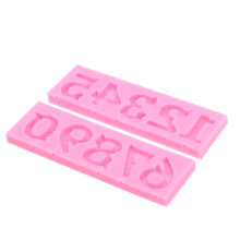 3-teiliges silikonform-set für cupcakes, desserts, , fondant pink