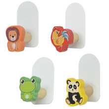 Animal Haken Cartoon 4 2,5 X 1,4 X 1,4 Zoll