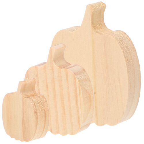 6 Holz Kürbis Für Thanksgiving 2